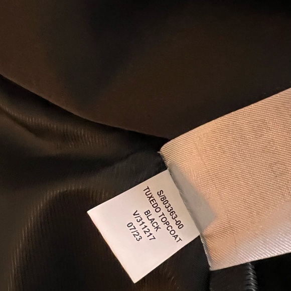 Banana Republic Black tuxedo topcoat - Picture 14 of 15